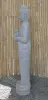  Product image 4 of the product “Standing Buddha made of Riverstone in Dharmachakra position - gesture of wheel of the teaching of Dharma. About 180cm height. ”